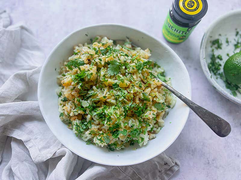 Lime and Coriander Rice Recipe Whisk