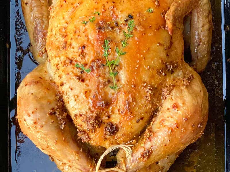 Slow Roasted Chicken A Perfect Roast Chicken Every Time Recipe Whisk