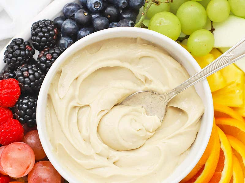 Brown Sugar Cream Cheese Fruit Dip Recipe Whisk
