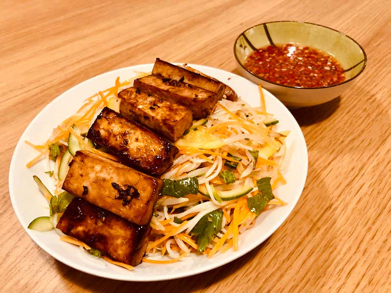 15. Lemongrass Tofu Vermicelli Bowl Recipe Whisk