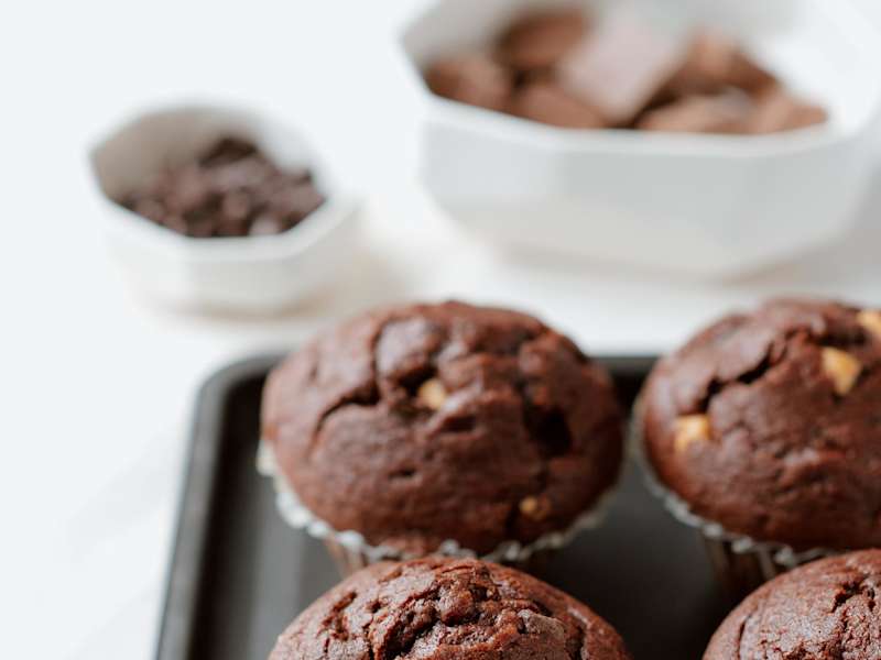 Easy Chocolate Peanut Butter Muffin Recipe Whisk