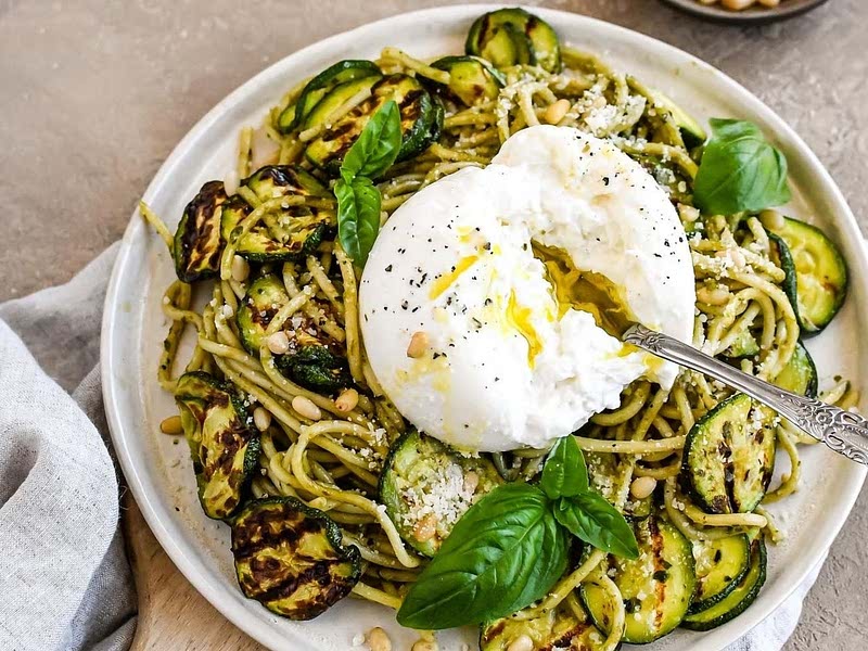 Pate pesto mozza Recipe Whisk