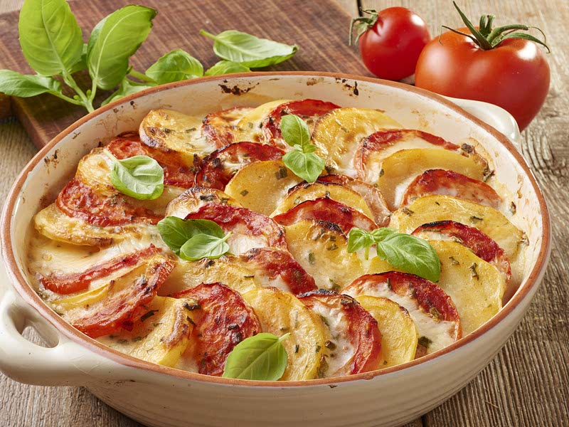 Tomaten-Kartoffelgratin Recipe - Whisk