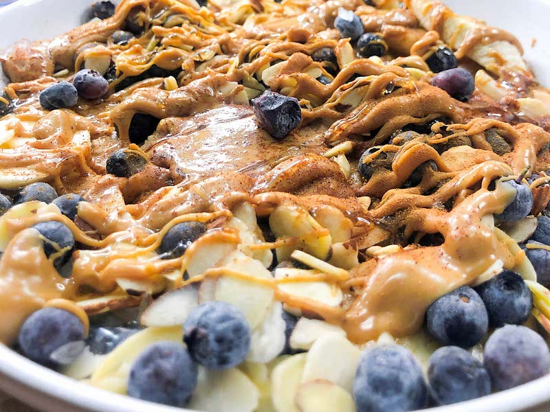 Blueberry Peanut Butter Oatmeal Recipe Whisk