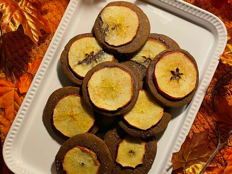 Mrs. Beans Nutmeg Ginger Apple Snaps Recipe Whisk