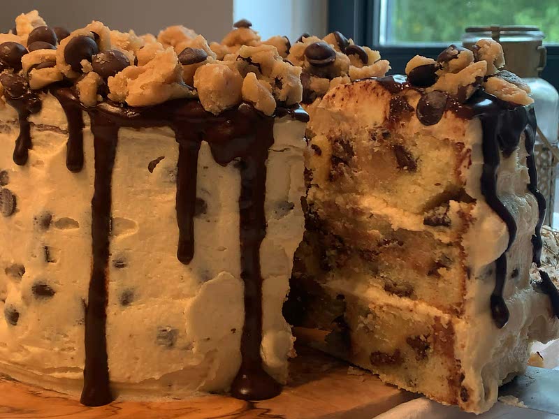 Cookie dough cake! Recipe Whisk