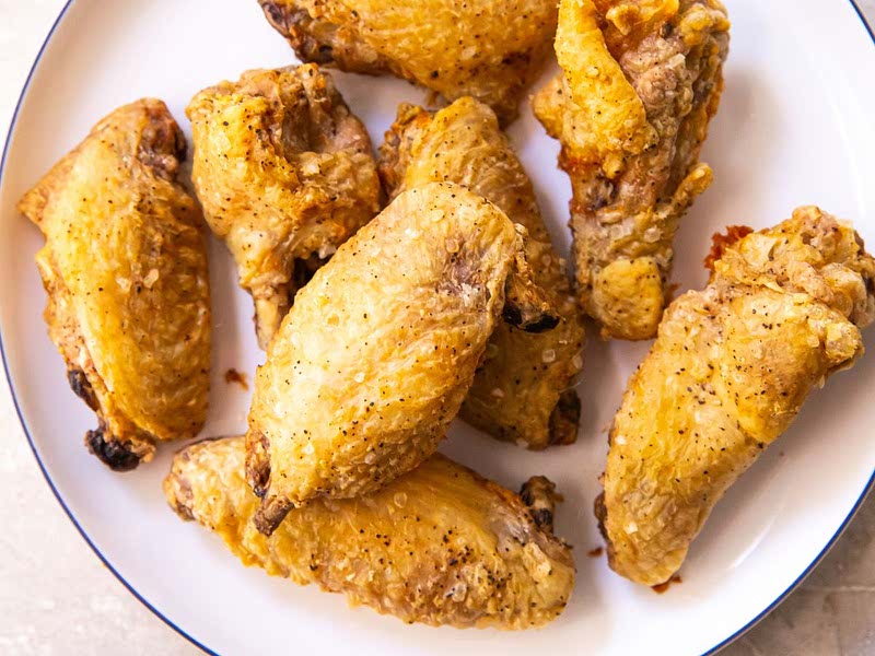 should i use baking powder on my air fryer chicken wings