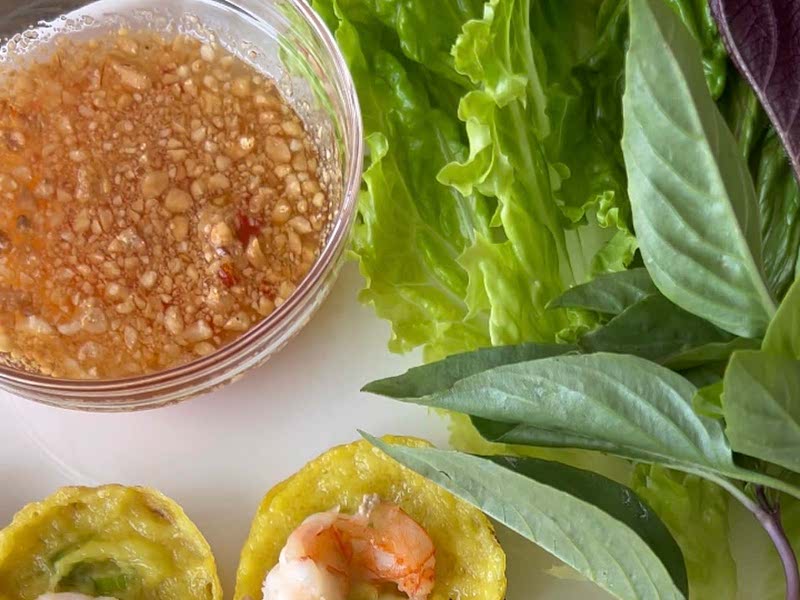 Vietnamese Savory Mini Pancakes Recipe Whisk