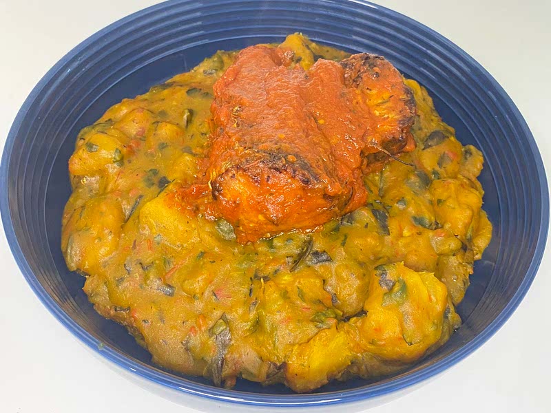 Asaro (yam pottage) Recipe Whisk