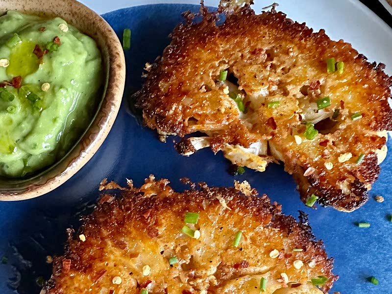 Crispy Parmesan Cauliflower Steaks Recipe Whisk