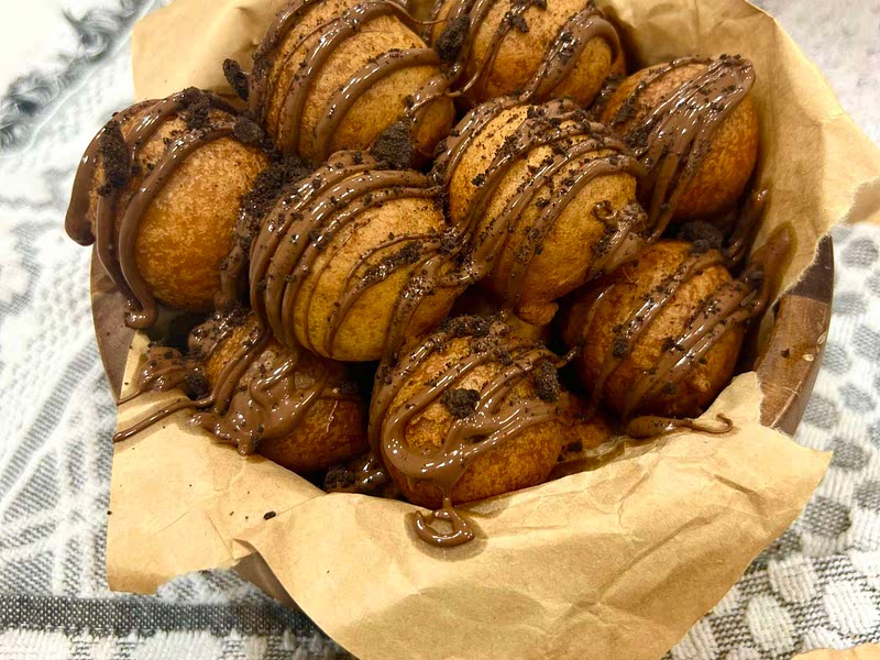 Mini Donut Balls Recipe Whisk