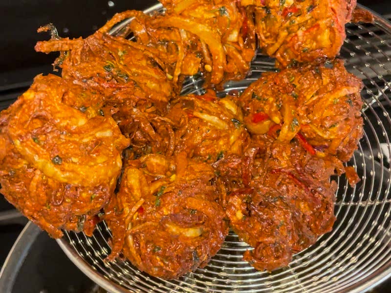 Onion Bhajis Recipe Whisk