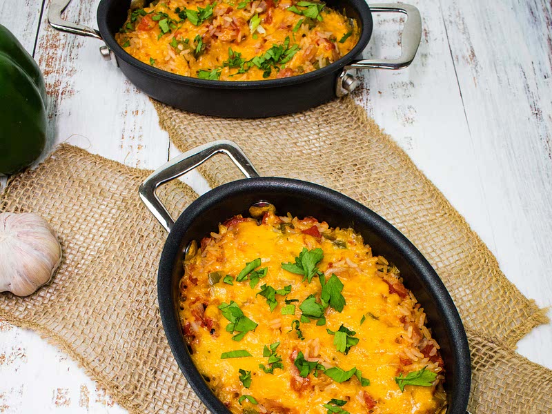 Cheesy Spanish Rice Recipe Whisk rice-cooker-spanish-rice-artofit