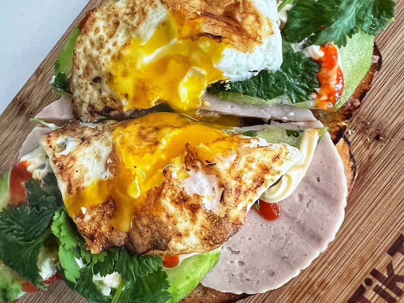 Banh Mi Toast Vietnamese Inspired Open Faced Sandwhich AngielaEats