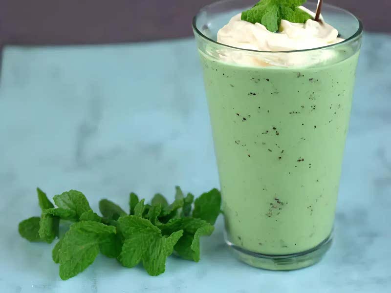 Mint Chocolate Milkshake Recipe Whisk