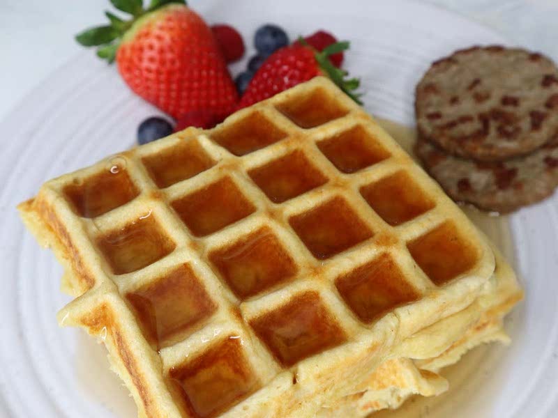 Cottage Cheese Waffles Recipe Whisk