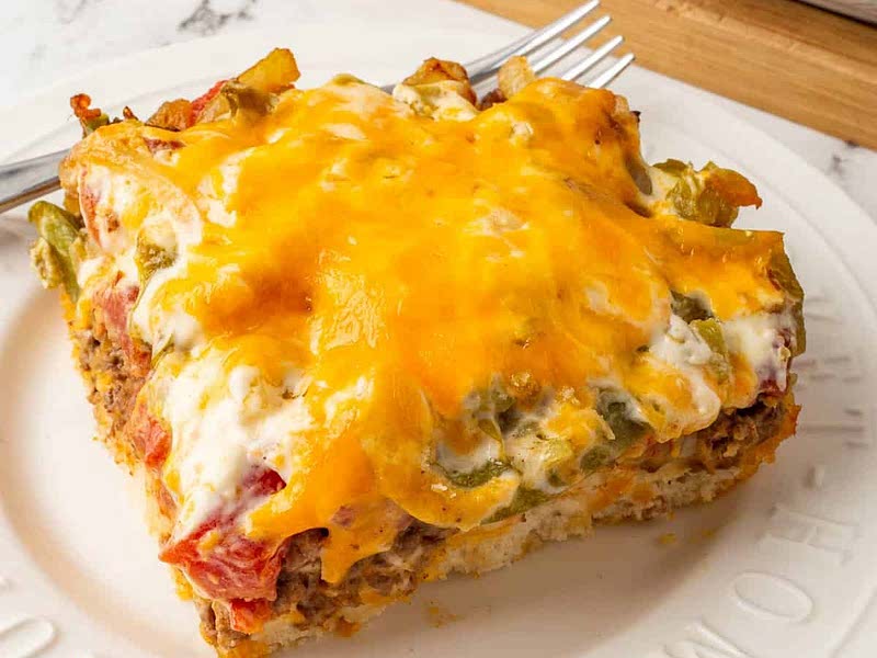 John Wayne Casserole with Bisquick Recipe Whisk