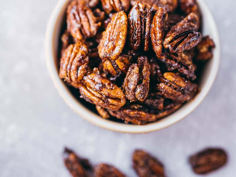 Spicy Candied Pecans Recipe Whisk