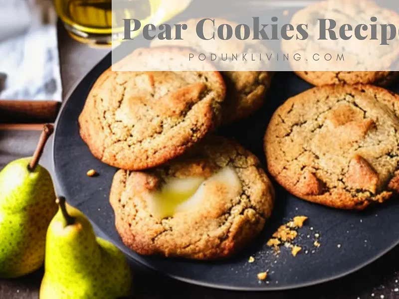 Pear Cookies Recipe Whisk