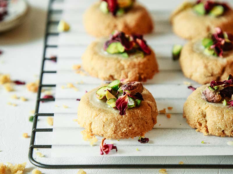 Baked Halva Cookies Recipe Whisk