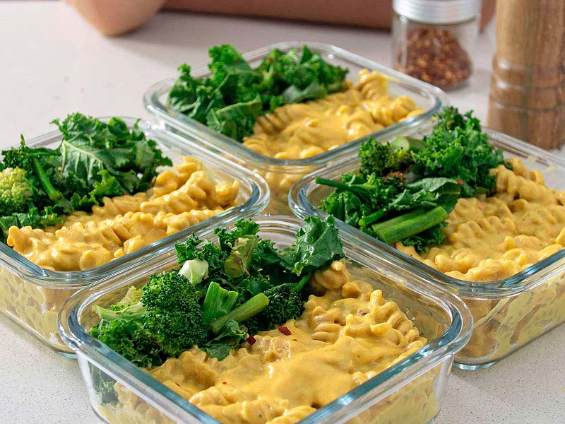 MEAL PREP SUNDAY EP 10 HIGH PROTEIN MAC & CHEESE Recipe Whisk