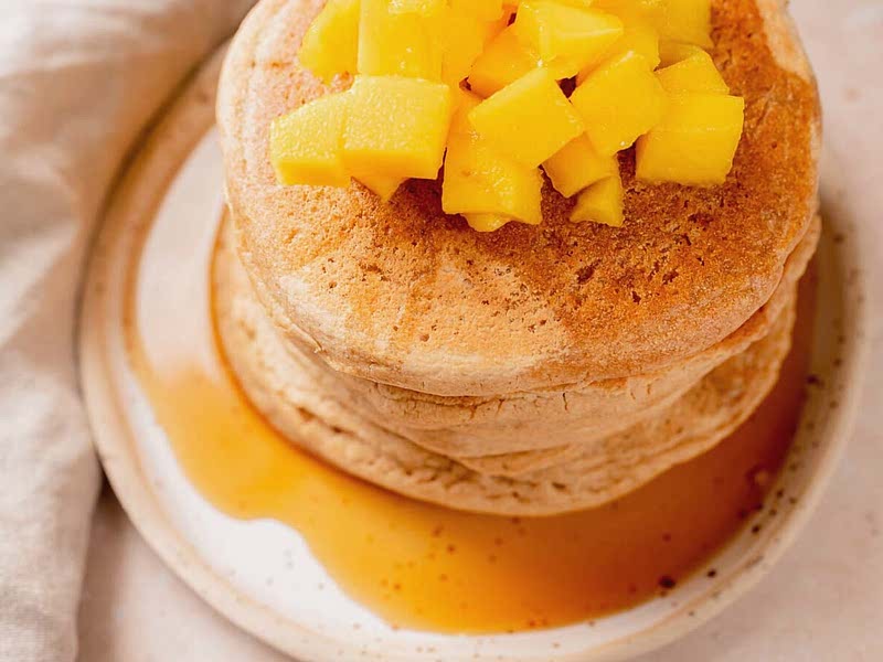 Oat Flour Pancakes Recipe Whisk