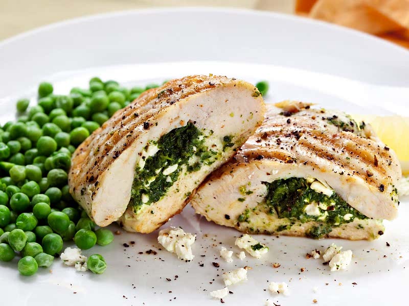 Cheesy Spinach stuffed Chicken Breast Recipe Whisk