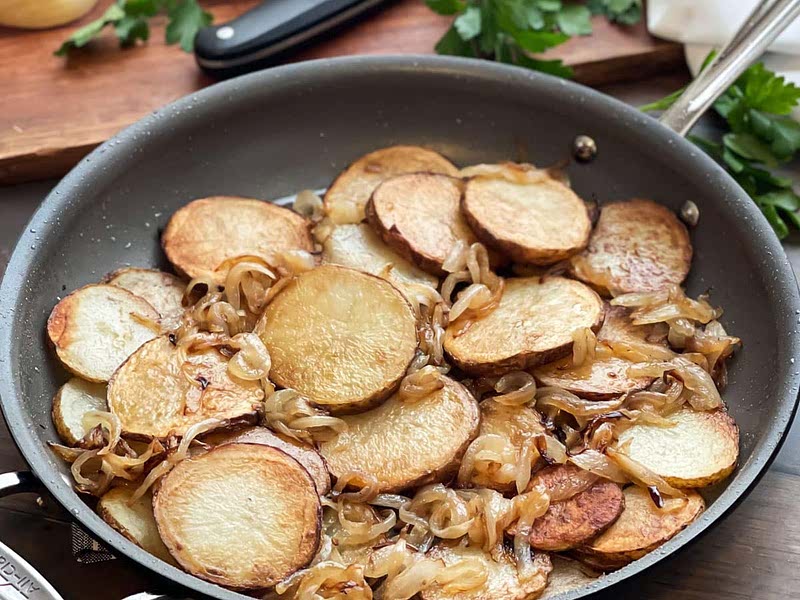 Best Fried Potatoes and Onions Recipe Whisk