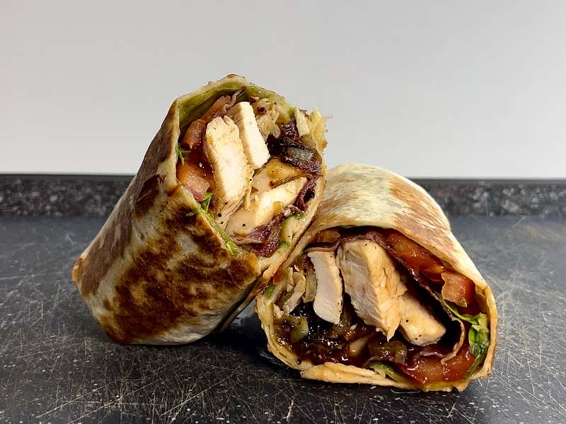Chicken BBQ wrap Recipe Whisk