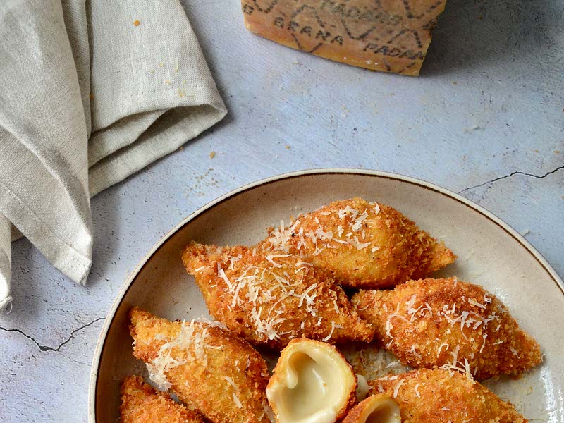 Crispy stuffed pasta shells Recipe Whisk