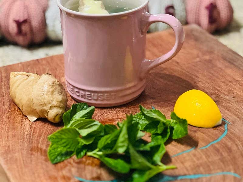 Ginger Mint Tea Recipe Whisk