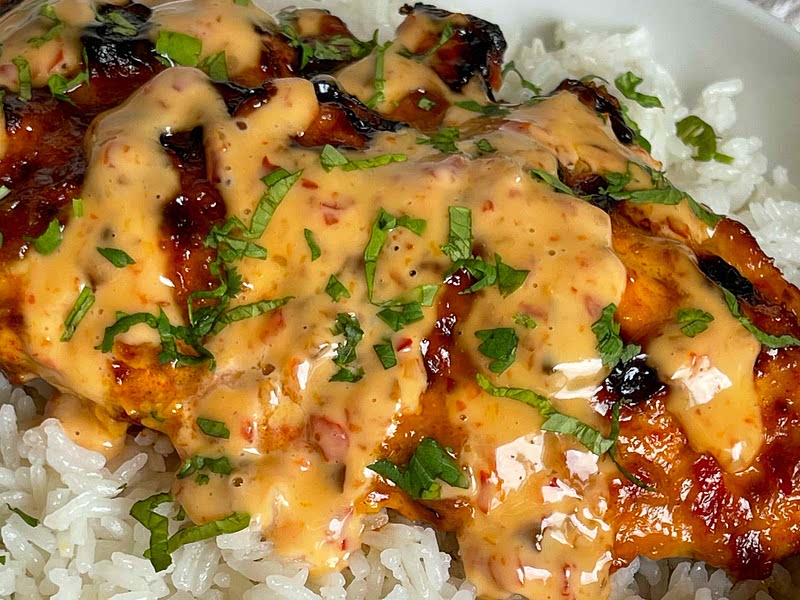 Bang Bang air fryer chicken Recipe Whisk