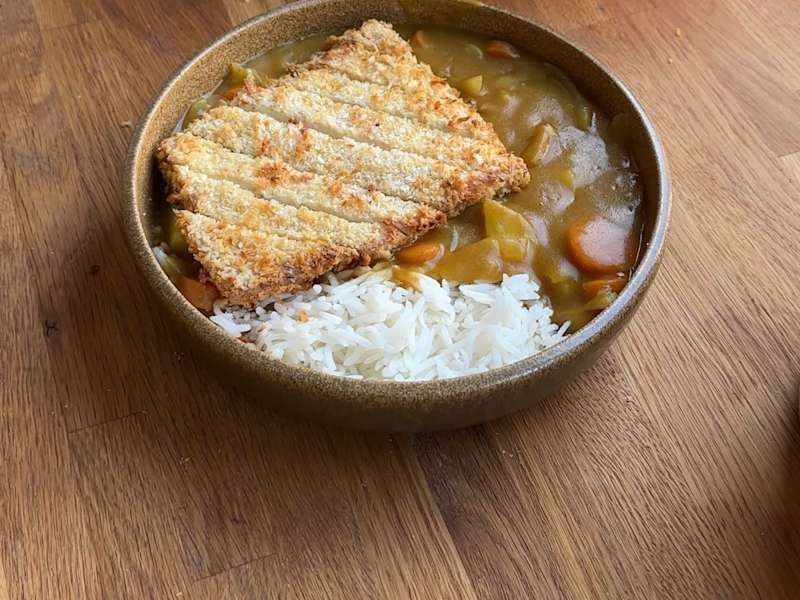 Viral Japanese Tofu Katsu Curry Recipe Whisk