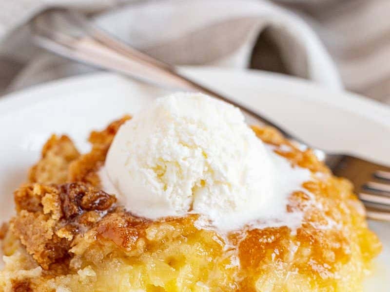 Pineapple Dump Cake (Cobbler) Recipe Whisk