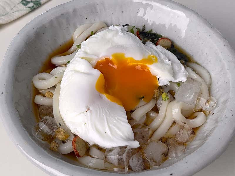 10minute instant cold udon 🧊 Recipe Whisk