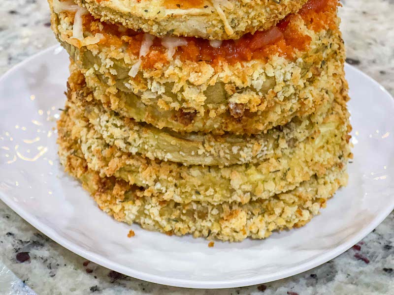 Air Fryer Eggplant Parmesan Recipe Whisk