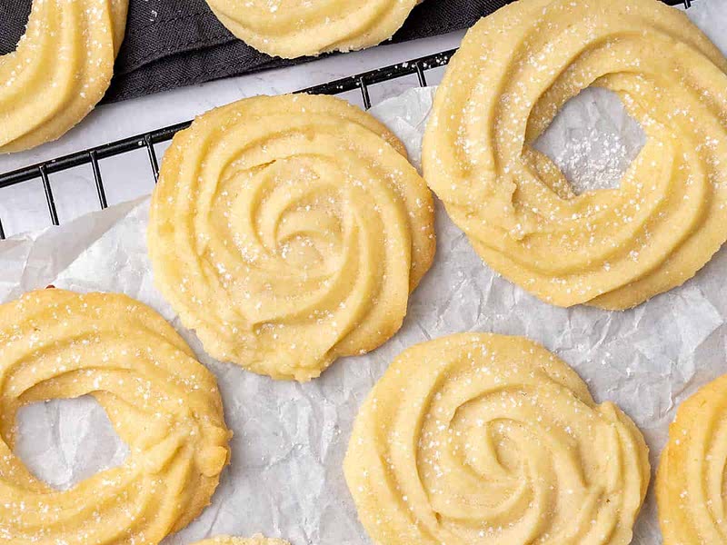 Danish Butter Cookies Recipe Whisk
