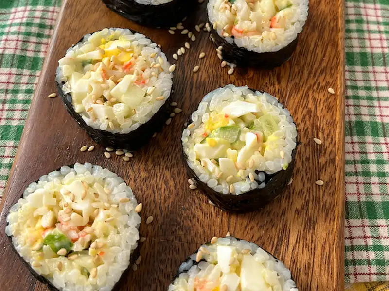 Crab Egg Mayo Rolls Recipe Whisk