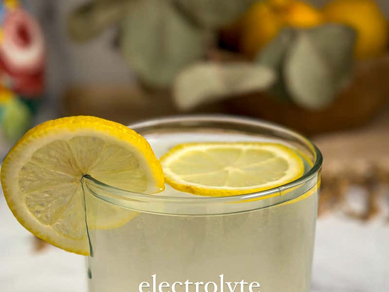 Natural Electrolyte Drink *healthy gatorade alternative* Recipe Whisk