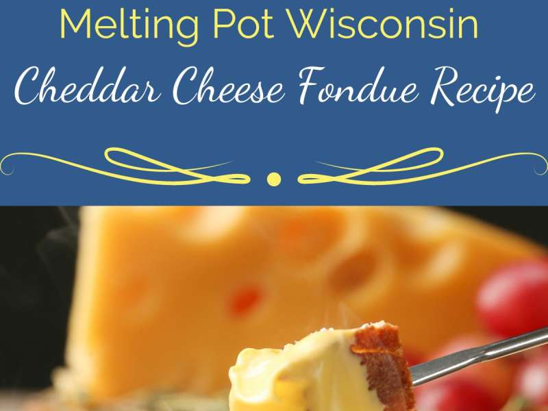Melting Pot Wisconsin Cheddar Cheese Fondue Recipe Whisk 