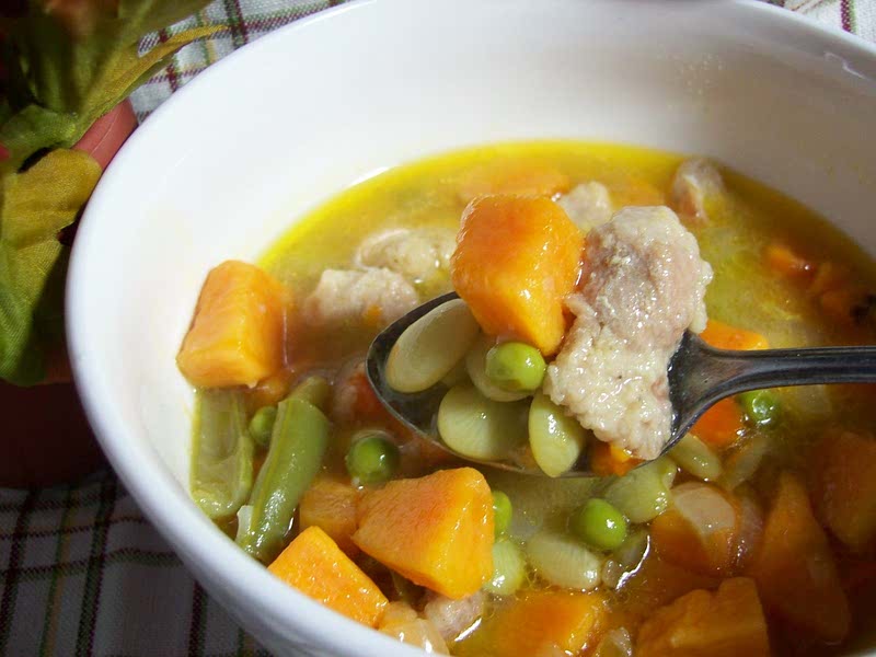 Sweet Potato and Pork Soup Recipe Samsung Food