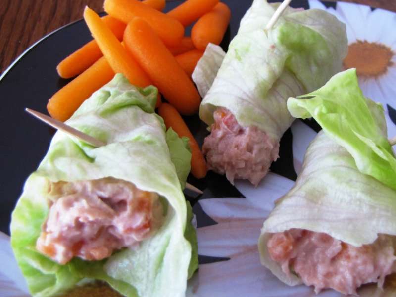 Tuna Salad Roll Ups (Fast, Light, Low-Carb, Snack) Recipe - Samsung Food