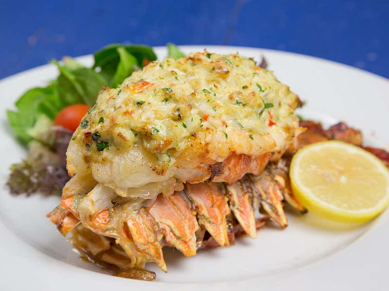 Lobster stuffed with Crab Imperial Recipe Samsung Food