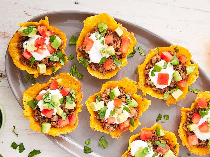 Keto Taco Cups Recipe Samsung Food