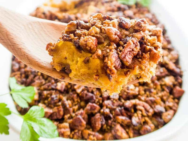 Healthy Low Carb Keto Sweet Potato Casserole Recipe Samsung Food