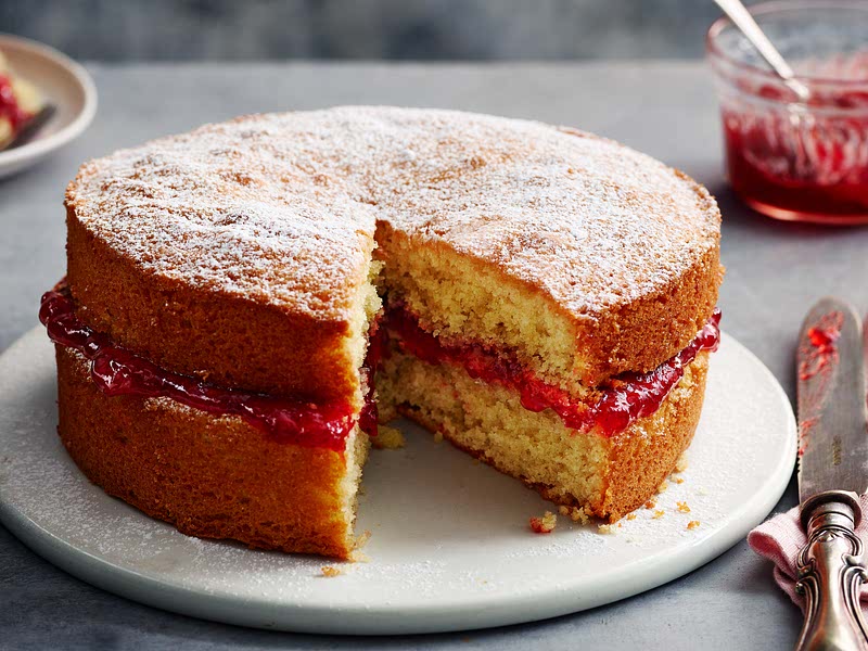 Mary Berry's easy Victoria sandwich Recipe Samsung Food