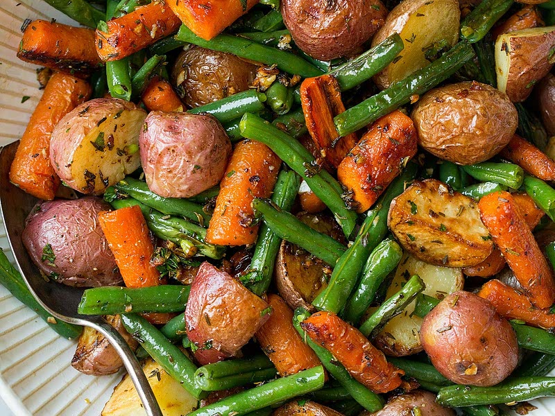 Roasted Vegetables with Garlic and Herbs Recipe Samsung Food