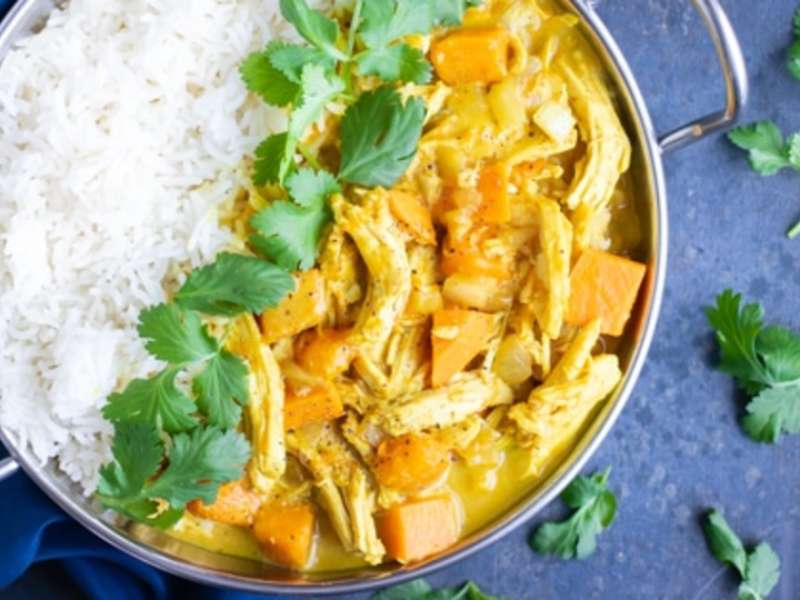 Slow Cooker Chicken Curry with Coconut Milk Recipe Samsung Food