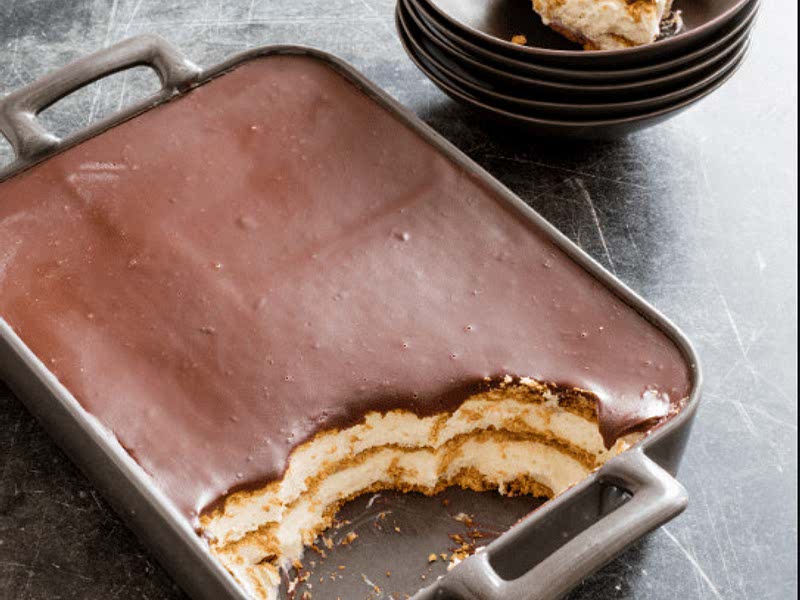 Keto Chocolate NoBake Eclair Cake Recipe Samsung Food