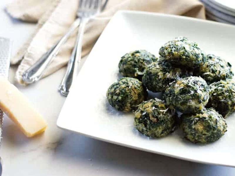 Spinach Balls with Parmesan Recipe Samsung Food